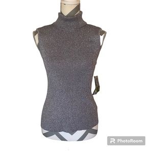 Nygard Collection sleeveless soles top size M petite nwt